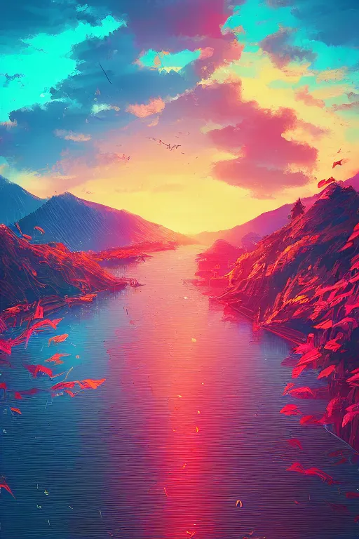 Image similar to alena aenami artworks in 4 k