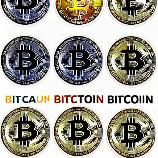 Image similar to bitcoin cryptocurrency art
