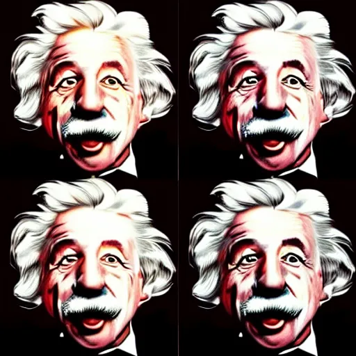 Image similar to Marylin Monroe kissing Albert Einstein, hyper realism, accurate, 3d
