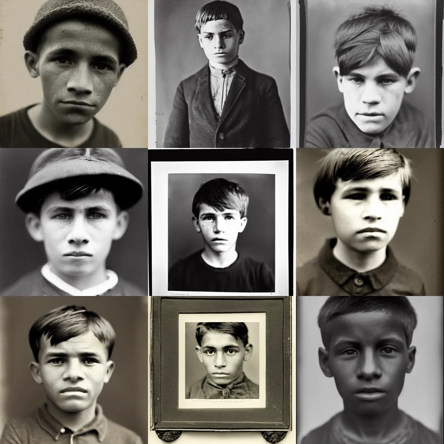 Prompt: facial portrait of a 1 5 year old boy, 1 9 1 9, photographed by stephen mccurry, national geograph