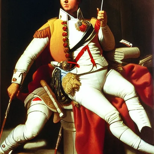 Image similar to Napoleon by Caravage