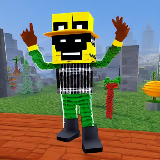 Image similar to despacito spider roblox