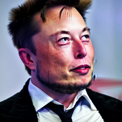 Image similar to elon musk as goku