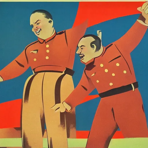 Prompt: final of the national farting competition, soviet propaganda poster art from 1 9 6 0, colored, highly detailed illustration