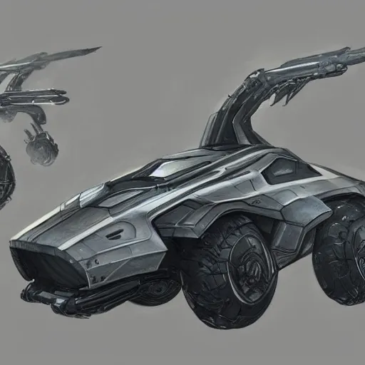 Image similar to concept art prometheus halo vehicles