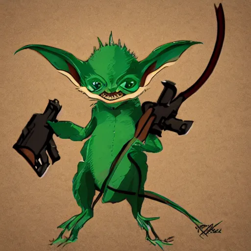 Image similar to gremlin