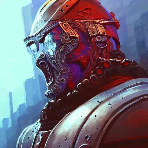 Image similar to cyberpunk viking helmet mask warrior goddess robot ninja fantasy, art gta 5 cover, official fanart behance hd artstation by jesper ejsing, by rhads, makoto shinkai and lois van baarle, ilya kuvshinov, ossdraws