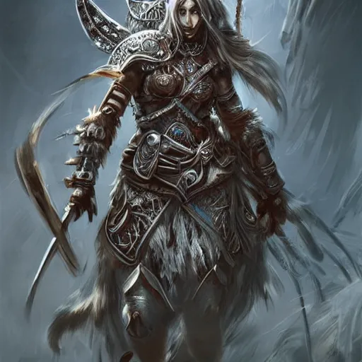 Image similar to beautiful extremely detailed intricate concept art depicting a warrior by wlop. shining jewelry. bcy. net