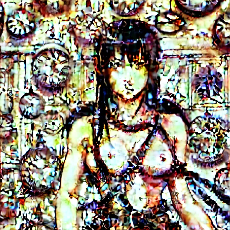 Image similar to bemused to be locked in a leather neck restraint, Tifa Lockhart in a full frame zoom up of her face and neck, looking upwards in a room of old ticking clocks, complex artistic color ink pen sketch illustration, full detail, gentle shadowing, fully immersive reflections and particle effects, concept art by Artgerm andRange Murata and Studio Ghibli in collaboration.