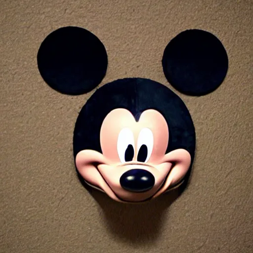 Image similar to mickey mouse taxidermy failure