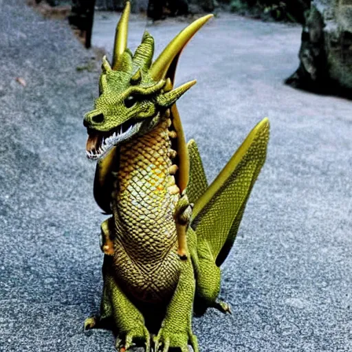 Image similar to photo of a dragon in real life as a real animal