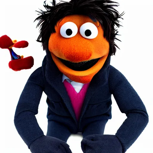 Prompt: markiplier as a muppet