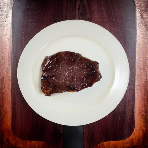 Prompt: the ghost of a steak