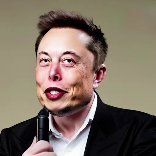 Image similar to Elon Musk eating a bitcoin, highly detailed, high quality, HD, 4k, 8k, Canon 300mm, professional photographer, 40mp, lifelike, top-rated, award winning, realistic, sharp, no blur, edited, corrected, trending