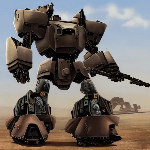 Image similar to Photo of battle Mech of the United States Military. 3000