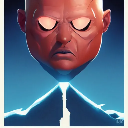 Image similar to face icon stylized minimalist the thing from another world 1 9 5 1, loftis, cory behance hd by jesper ejsing, by rhads, makoto shinkai and lois van baarle, ilya kuvshinov, rossdraws global illumination