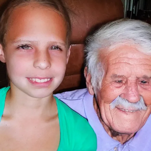 Prompt: girl coming out as trans to her grandpa