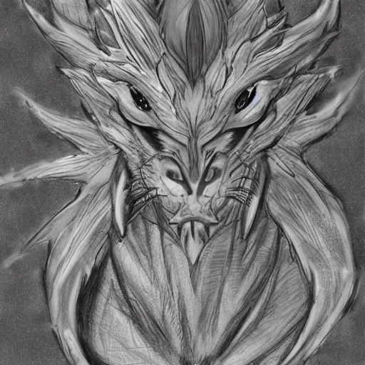 Prompt: noble anthropomorphic silver dragon, headshot profile picture, cute ears, large eyes, male, commission on furaffinity, sketch drawing, smooth scales