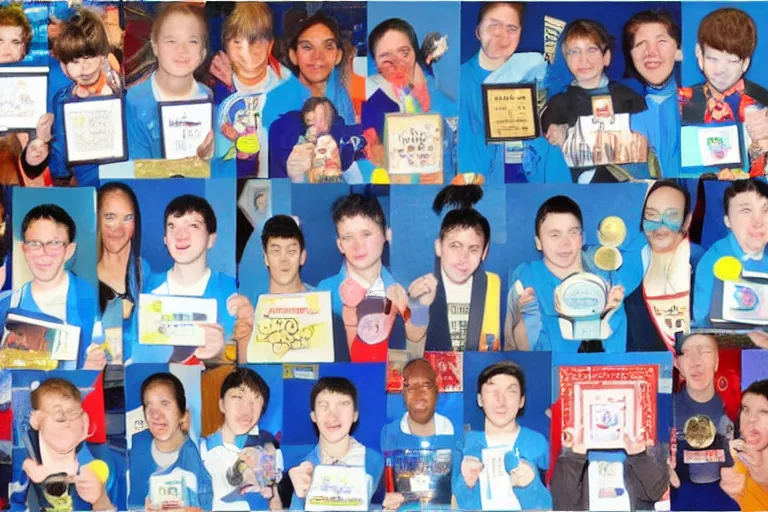 Prompt: 10,100 dorks making pictures on the computer, wow i am artist now, award wining spelling bee champion, we are the champions