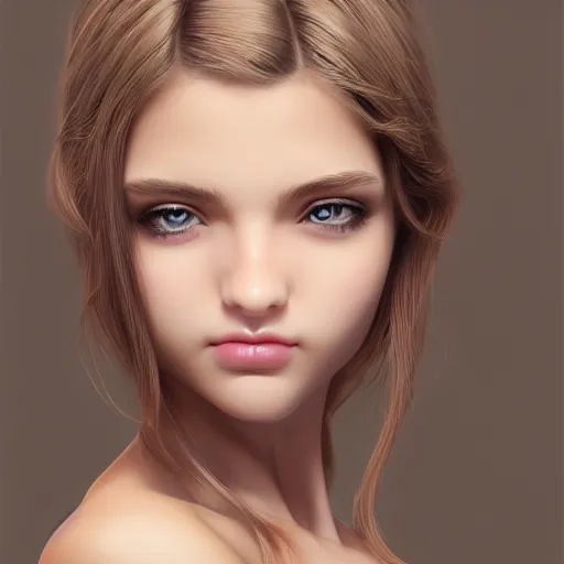 Image similar to a cute girl, photo, ultra detail, photoreal, professionally retouched, soft moonlight lighting, shiny plastic bikini, realistic, smooth face, goddess, luscious lips, perfect eyes, wide angle, sharp focus on eyes, 8 k high definition, insanely detailed, intricate, elegant, art by artgerm and wlop