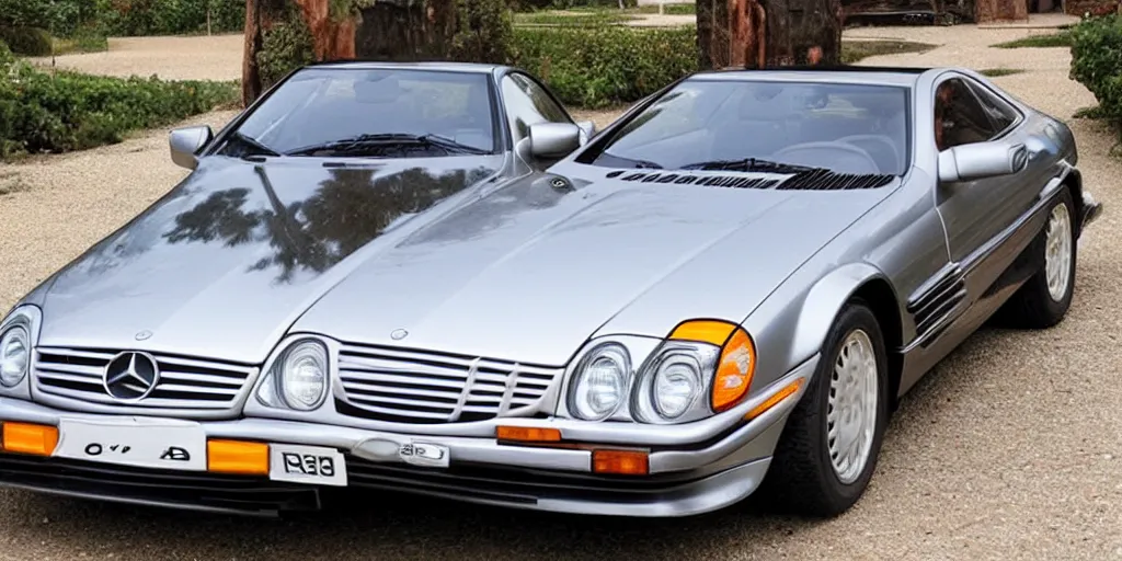 Image similar to “1980s Mercedes McLaren SLR”