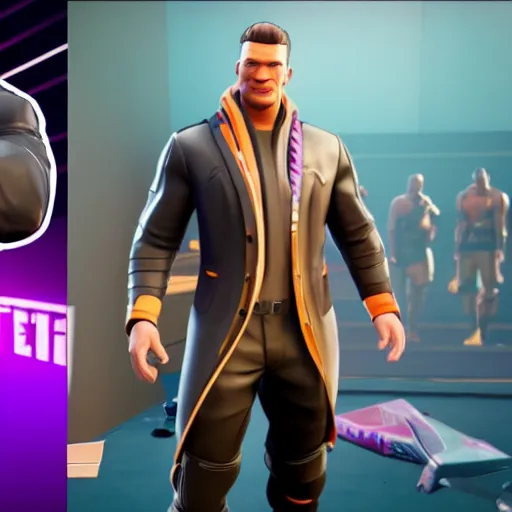 Image similar to Markus Söder in Fortnite, detailed