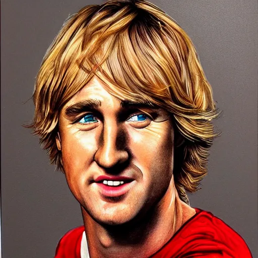 Prompt: owen wilson portrait, intricate, highly detailed, realistic