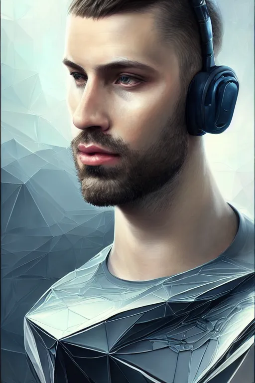 Prompt: epic professional digital art of stunningly handsome male starship computer technician, by leesha hannigan, iris van herpen, artstation, cgsociety, wlop, epic, much wow, much detail, gorgeous, detailed, masterpiece