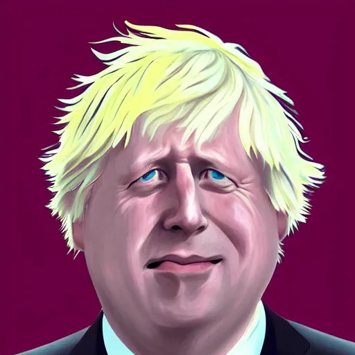 Image similar to Boris Johnson by Studio Ghibli