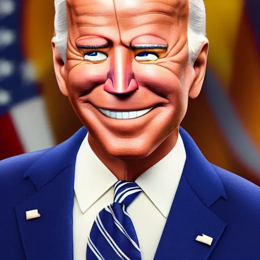 joe biden as a muppet. highly detailed felt. hyper | Stable Diffusion