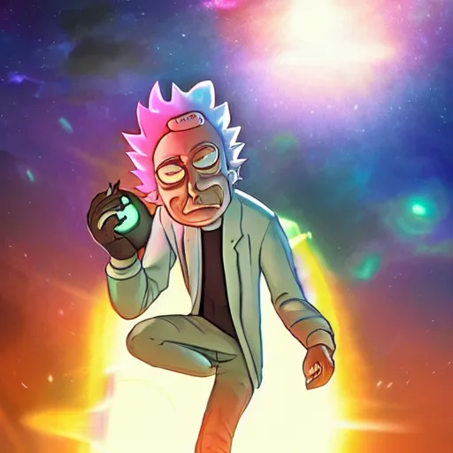 Rick and Morty Space HD Wallpaper - /s/Cinnamon