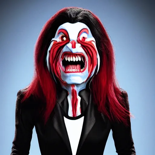 Prompt: Kate McKinnon as Morbius, SNL sketch, episode still