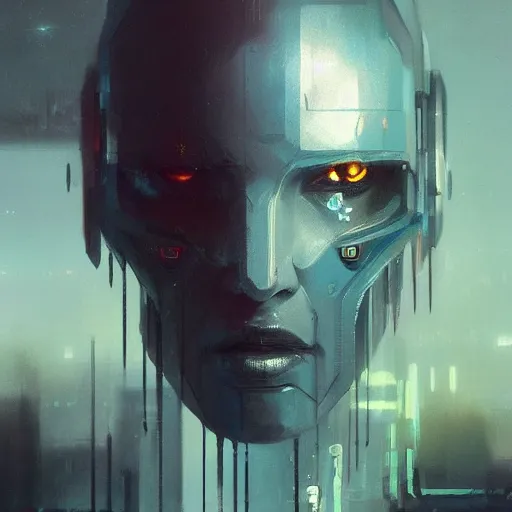 Image similar to artificial intelligence, cyberpunk, cyberspace, neuromancer, painted by greg rutkowski, painted by igor kieryluk, digital art, trending on artstation