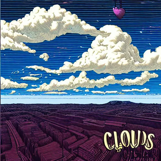 Image similar to Clouds by Dan Mumford