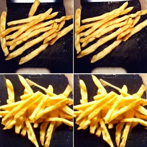 Image similar to [ french fries ] as ( stephen fry ) hybrid intercross mix