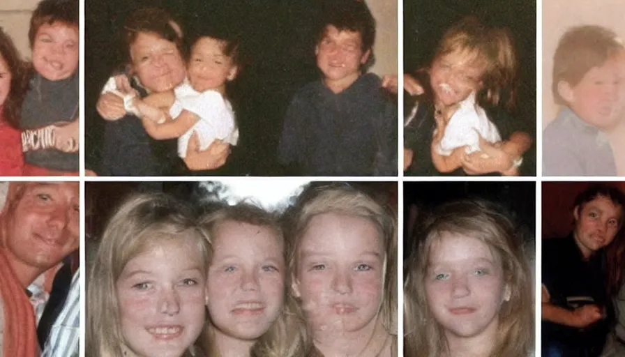 Prompt: i can't believe that almost 2 0 years went by between these pictures