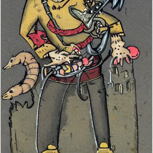 Image similar to rat king