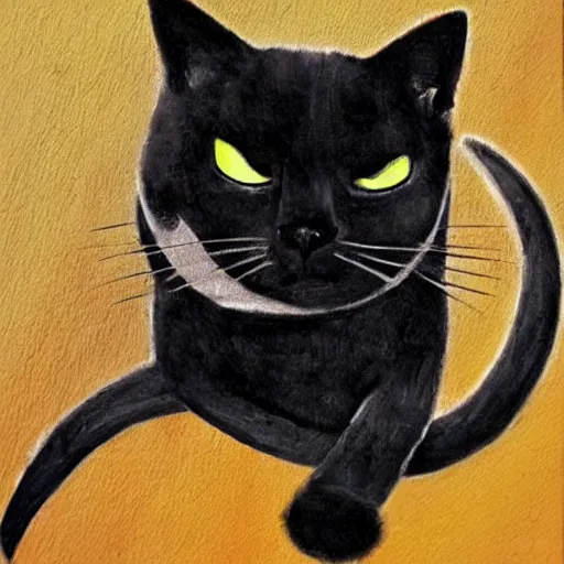 Image similar to ninja cat, portrait,