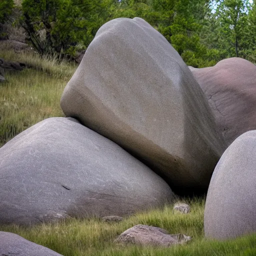 Prompt: Among us boulder.