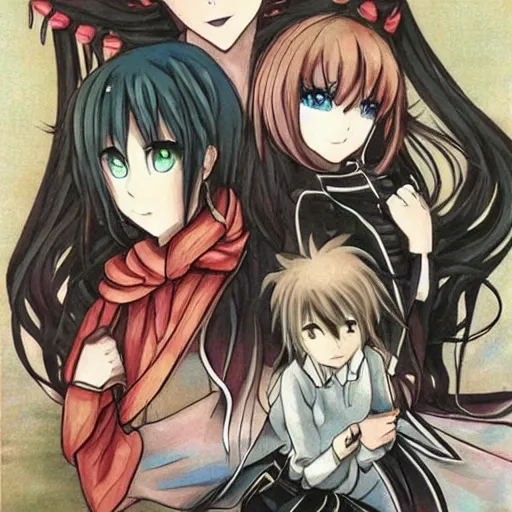 Image similar to Original Anime art