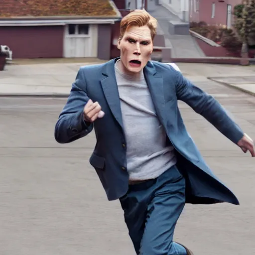 Prompt: Live Action Still of Jerma in Vertigo (film), real life, hyperrealistic, ultra realistic, realistic, highly detailed, epic, HD quality, 8k resolution, body and headshot, film still