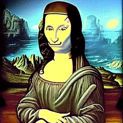 Image similar to gioconda as a cat