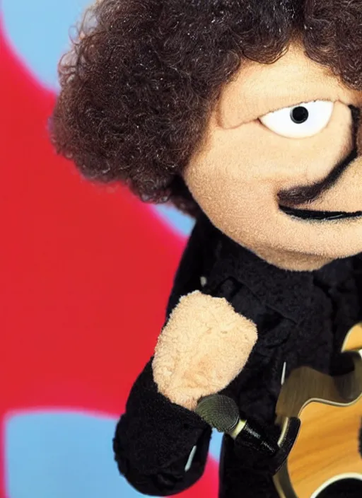 Prompt: jeff lynne as a muppet