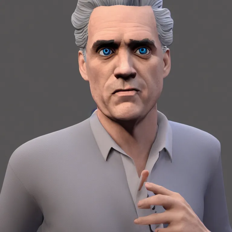 Image similar to jordan peterson turned into a my little pony, 3d render, unreal engine