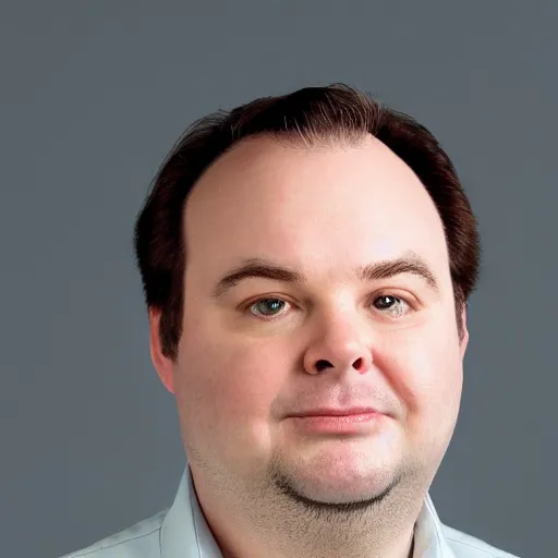 Image similar to rich evans, head and shoulders studio photo