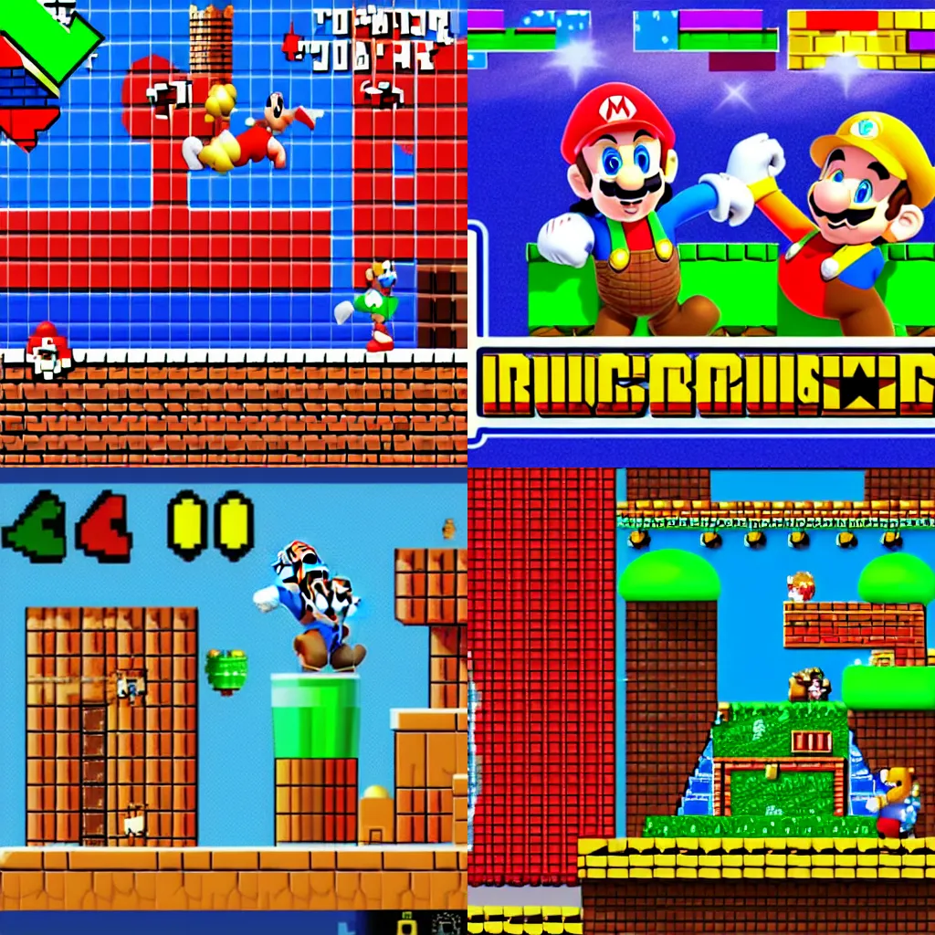 FREE! - 👉 Super Mario Doubling Game