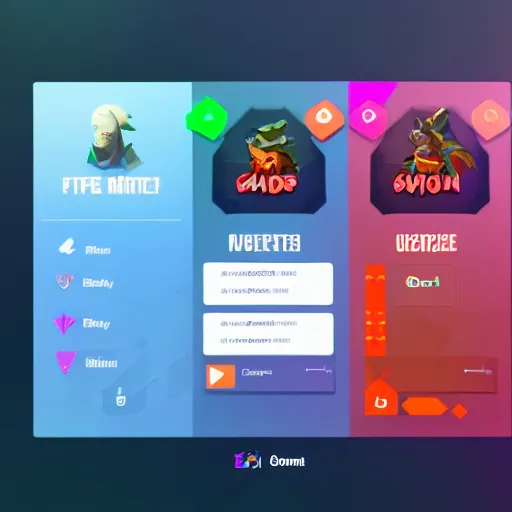 Image similar to stylized game ui, detailed, high quality