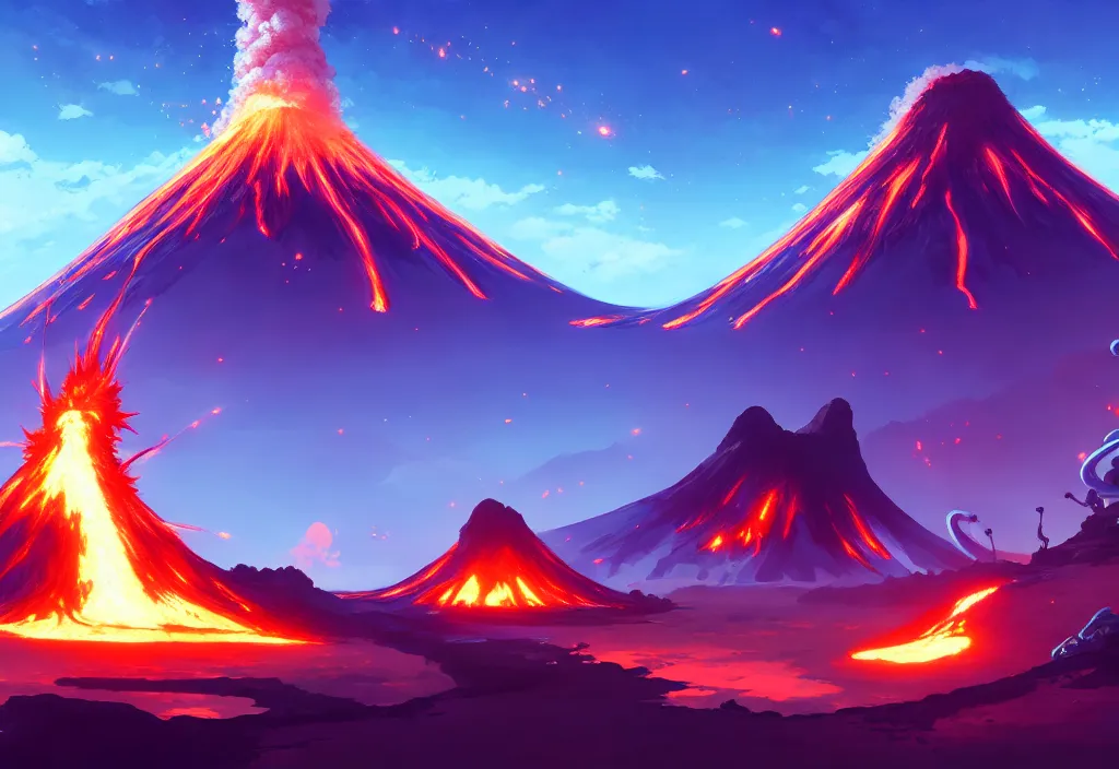 VOLCANIC ERUPTION red fire vulcan orange lava erutption volcano  heat HD wallpaper  Peakpx