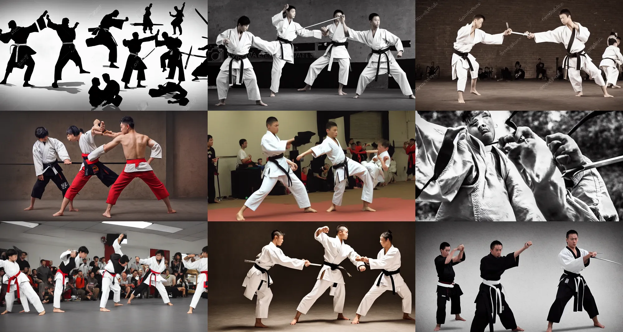 Drawing references of Martial arts - Figurosity