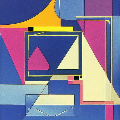 Image similar to A beautiful computer art of a abstract composition of geometric shapes in various colors. manga by Gustave Buchet curvaceous, apocalyptic